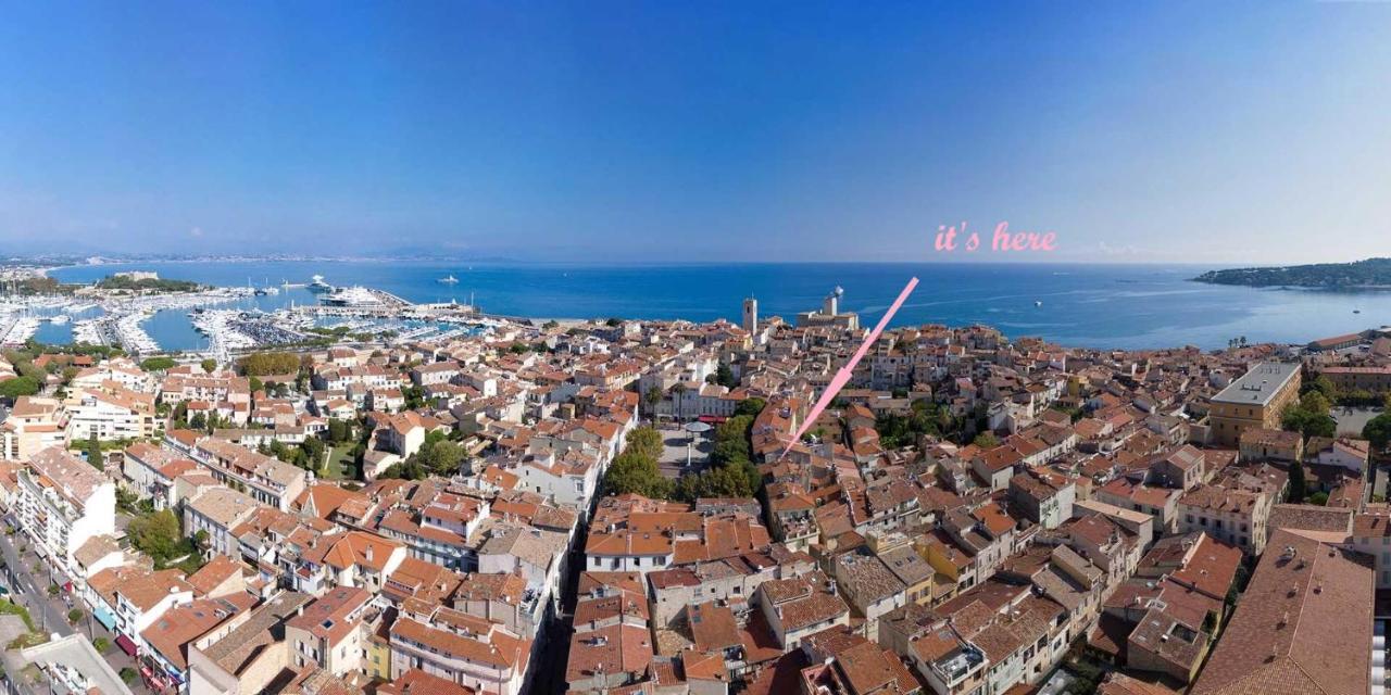 Freshly Tastefully Renovated Apartments In Heart Of Old Antibes Bagian luar foto